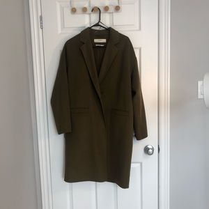 Zara basic handmade long coat